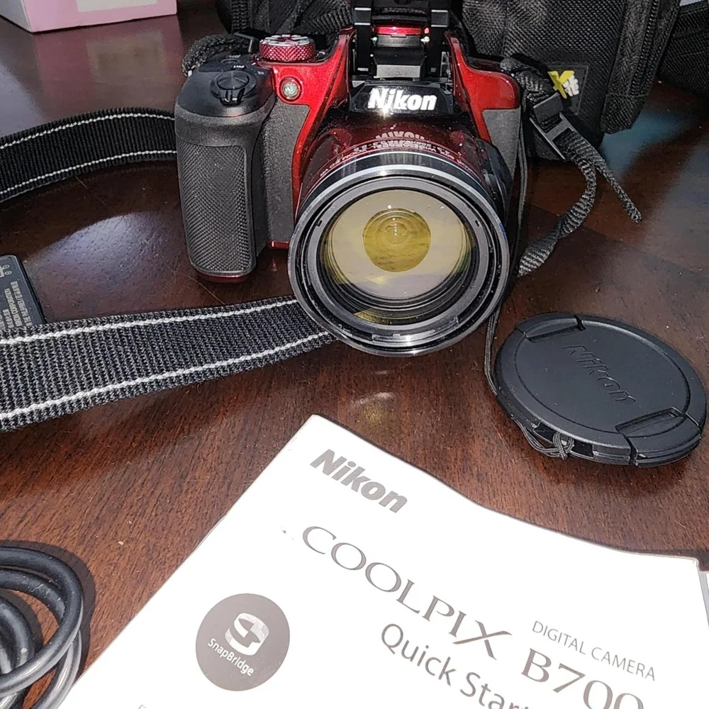 Nikon COOLPIX B700 Red Digital Camera